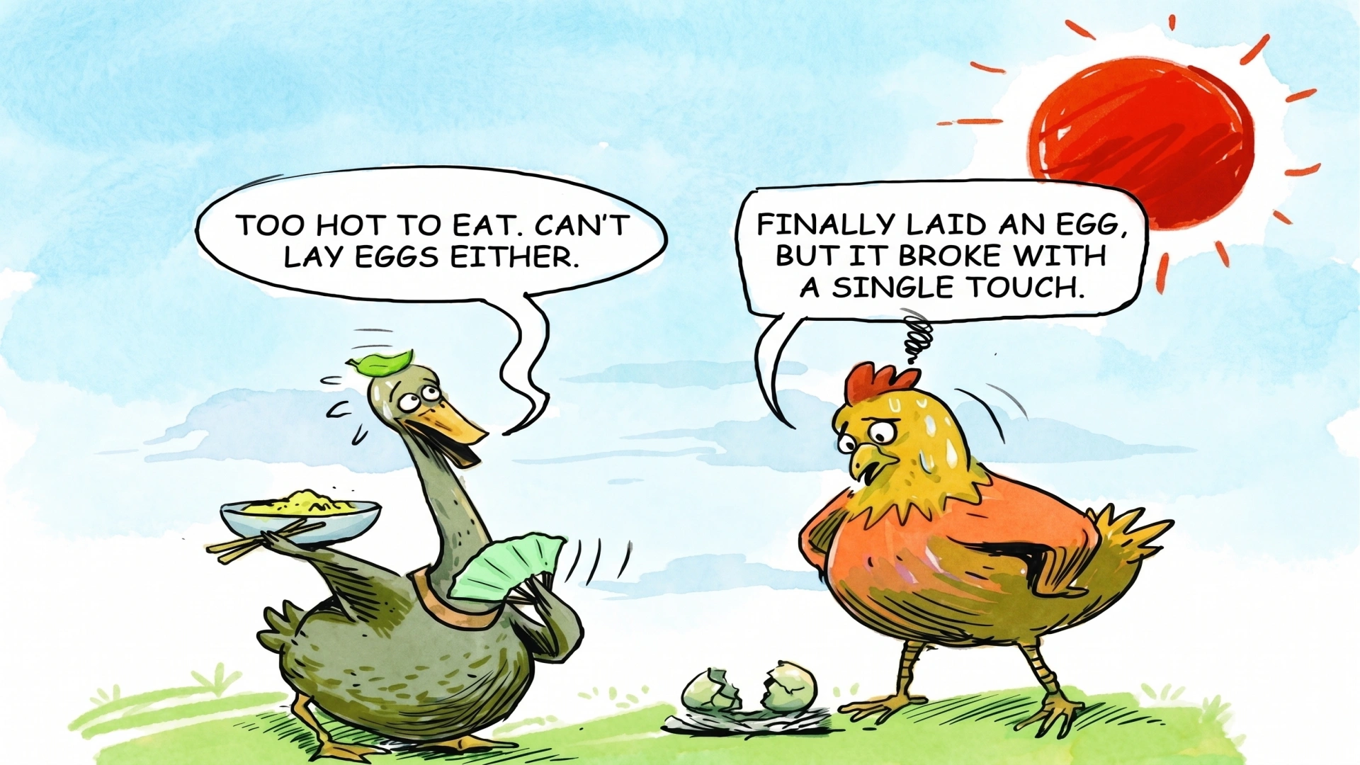 Heat Stress in Poultry